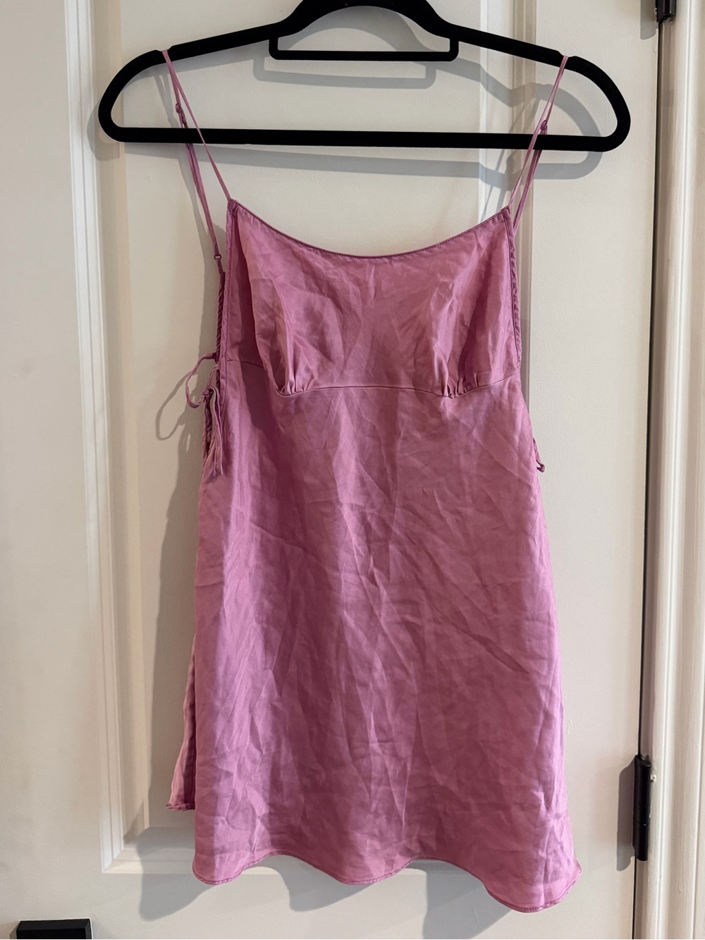 Vintage 2000 Victoria Secret 100% Silk Babydoll Slip